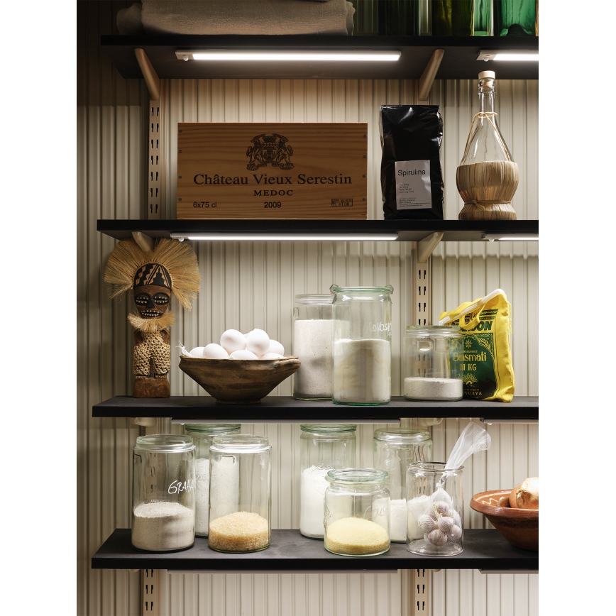 Osram - LED onderbouwarmatuur met bewegings- en schemersensor LINEAR LED/4W/3,7V 1500 mAh 3000/4000/6500K 60 cm grijs