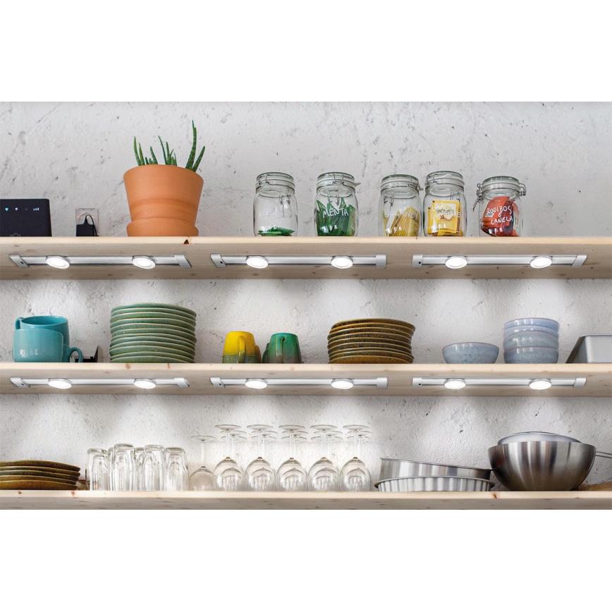 Osram - LED-dimbare onderbouwarmatuur met bewegingssensor LINEAR MAGNET LED/7W/230V 4000K 40 cm wit