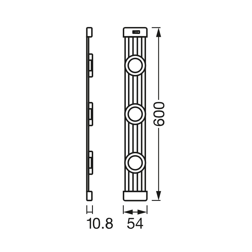 Osram - LED dimbare onderbouwverlichting met bewegingssensor LINEAR MAGNET LED/9,5W/230V 4000K 60 cm wit