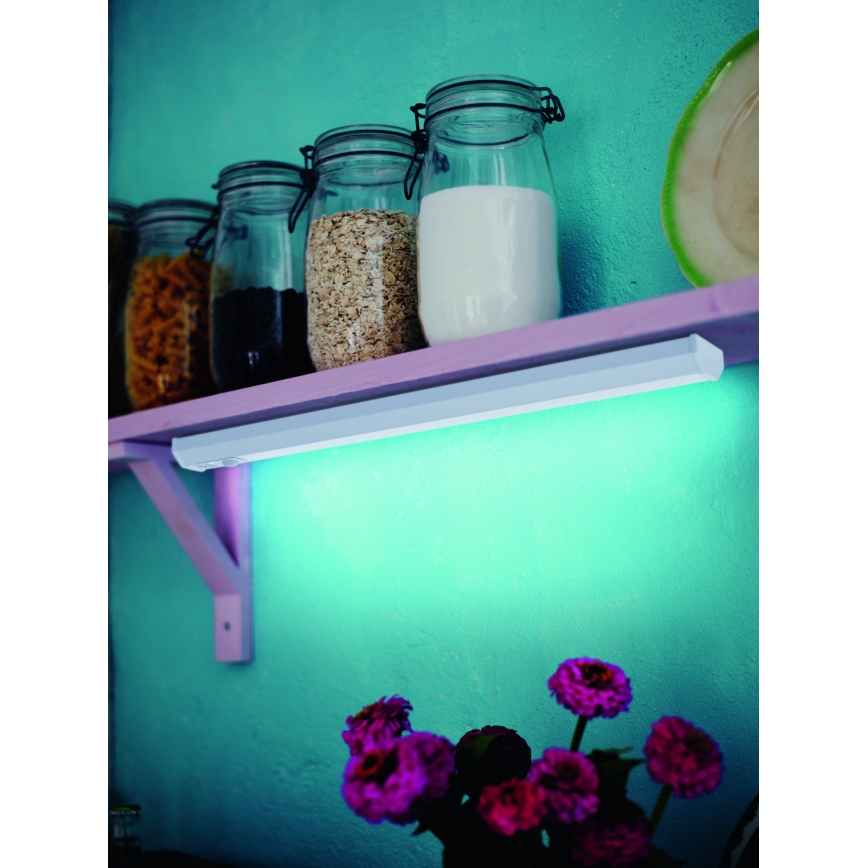 Osram - LED onderbouwarmatuur met bewegings- en schemersensor MOBILE LED/1W/5V 500 mAh 20 cm wit