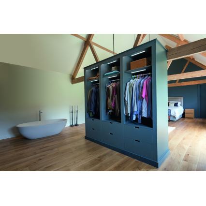 Osram - LED onderbouwarmatuur met bewegings- en schemersensor MOBILE LED/1W/5V 500 mAh 20 cm wit