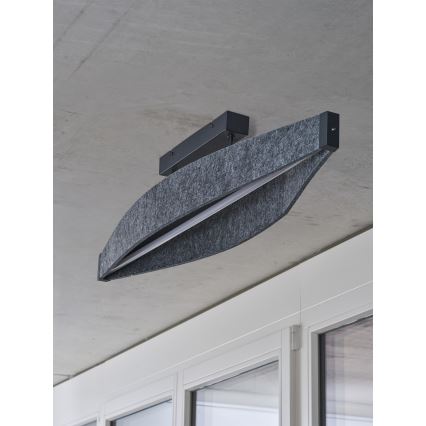 Osram - LED opbouwplafondlamp DECOR FLAT LED/23W/230V grijs