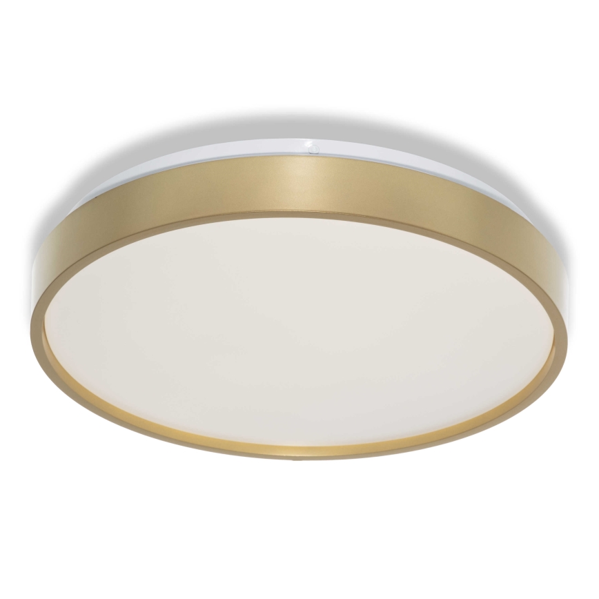 Osram - LED-plafondlamp met schemersensor CEILING LUXO LED/18W/230V Ø 32 cm goudkleurig