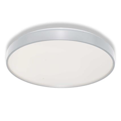Osram - LED plafondlamp met schemeringssensor CEILING LUXO LED/24W/230V, Ø 38 cm, zilver