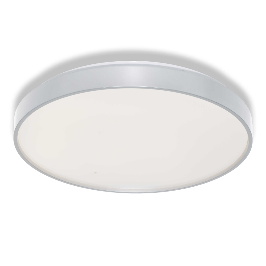 Osram - LED plafondlamp met schemeringssensor CEILING LUXO LED/24W/230V, Ø 38 cm, zilver