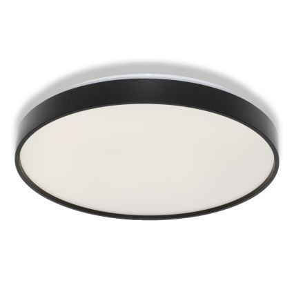 Osram - LED-plafondlamp met schemersensor CEILING LUXO LED/24W/230V Ø 38 cm zwart