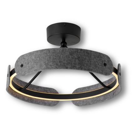 Osram - LED-plafondlamp DECOR CURVE LED/33W/230V Ø 43 cm antraciet