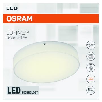 Osram - LED Plafondlamp LUNIVE LED/24W/230V doorsn.300
