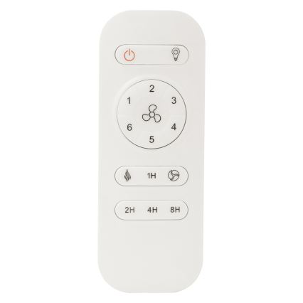 Osram - LED plafondlamp met ventilator CEILING FAN LED/66W/230V 3000/4000/6500K wit + afstandsbediening