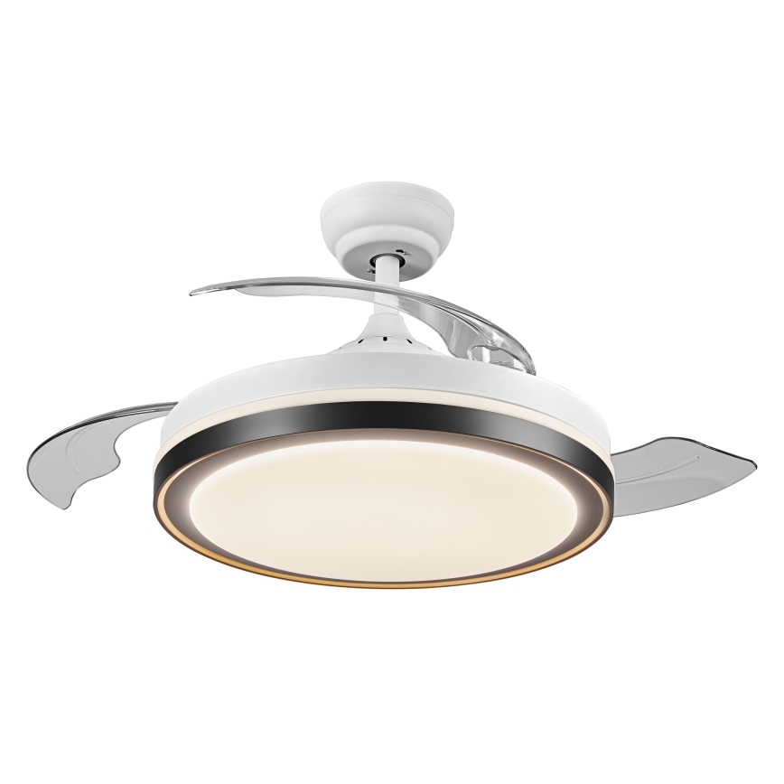 Osram - LED-plafondlamp met ventilator CEILING FAN, 66W/230V, instelbare kleurtemperatuur 3000/4000/6500K, wit + afstandsbediening
