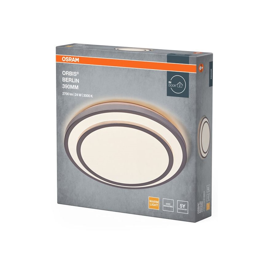 Osram - LED-plafondlamp ORBIS BERLIN LED/24W/230V Ø 39 cm