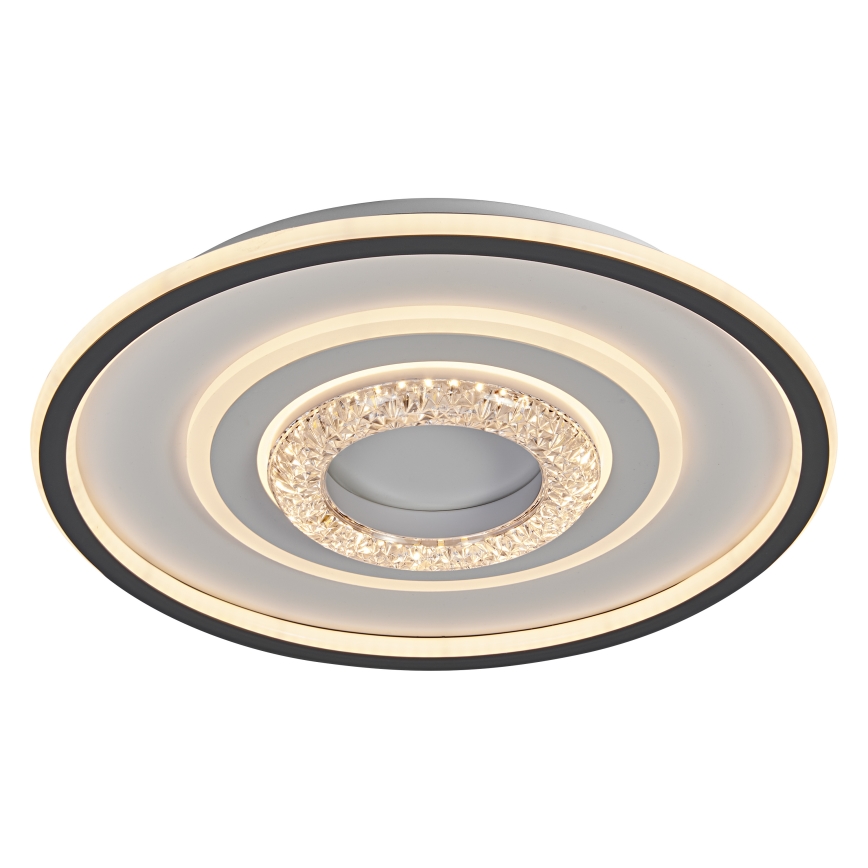 Osram - LED plafondlamp ORBIS CRISTALLY LED/50W/230V 2700/4000/6000K Ø 43 cm wit/zwart