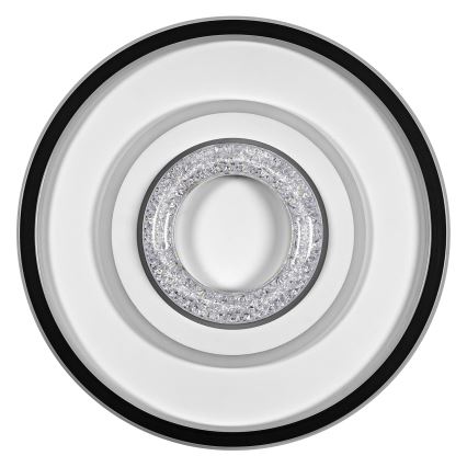 Osram - LED plafondlamp ORBIS CRISTALLY LED/50W/230V 2700/4000/6000K Ø 43 cm wit/zwart