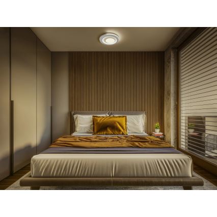 Osram - LED plafondlamp ORBIS SPIRAL LED/27W/230V Ø 40 cm wit