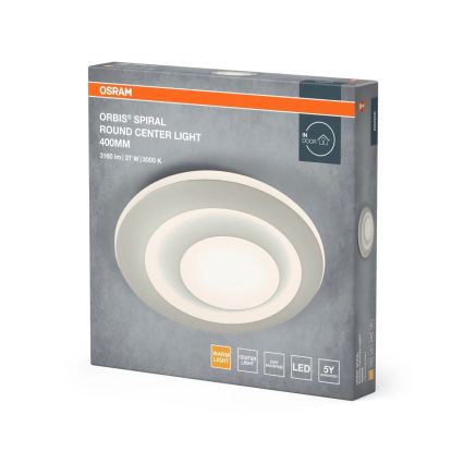 Osram - LED plafondlamp ORBIS SPIRAL LED/27W/230V Ø 40 cm wit