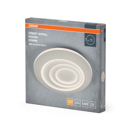 Osram - LED plafondlamp ORBIS SPIRAL LED/42W/230V Ø 50,5 cm