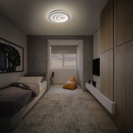 Osram - LED-plafondlamp ORBIS SPIRAL LED/63W/230V wit