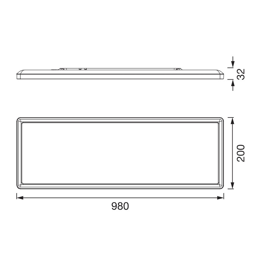 Osram - LED plafondlamp PLANON EASYFIX LED/30W/230V 2800/4000/6000K IP54 wit