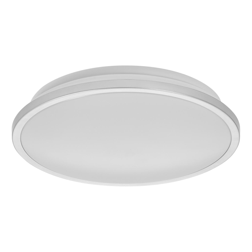 Osram - LED plafondlamp voor badkamer DISC LED/18W/230V 3000/4000K Ø 30 cm IP44 zilver