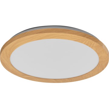 Osram - LED plafondlamp voor badkamer ORBIS DISC LED/22W/230V 3000/4000K Ø 30 cm IP44 bruin