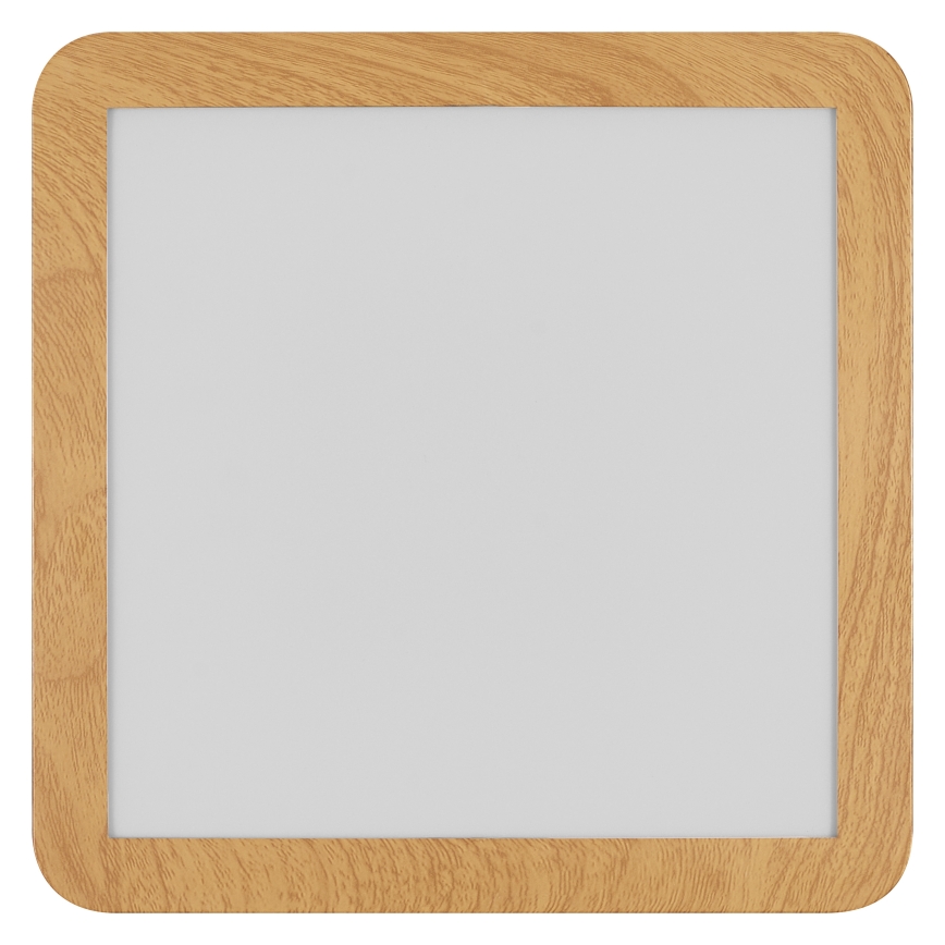 Osram - LED-plafondlamp voor badkamer ORBIS DISC LED/22W/230V 3000/4000K 30x30 cm IP44 bruin