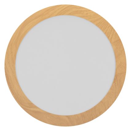 Osram - LED plafondlamp voor badkamer ORBIS DISC LED/22W/230V 3000/4000K Ø 30 cm IP44 bruin