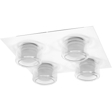 Osram - LED-plafondlamp voor badkamer ORBIS FLAME 4xLED/5,5W/230V 3000/4000K IP44 wit