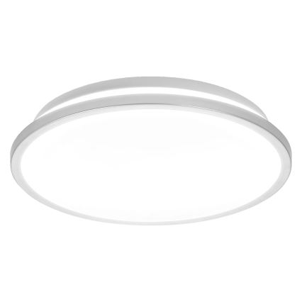 Osram - LED plafondlamp voor badkamer DISC LED/18W/230V 3000/4000K Ø 30 cm IP44 zilver
