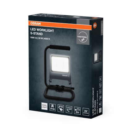 Osram - LED-reflector met montagebeugel S-STAND LED/50W/230V 4000K IP65 antraciet