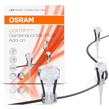 Osram - LED RGB buitendecoratie dimbaar LIGHTIFY 3xLED/1,5W/230V IP66