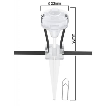 Osram - LED RGB buitendecoratie dimbaar LIGHTIFY 3xLED/1,5W/230V IP66