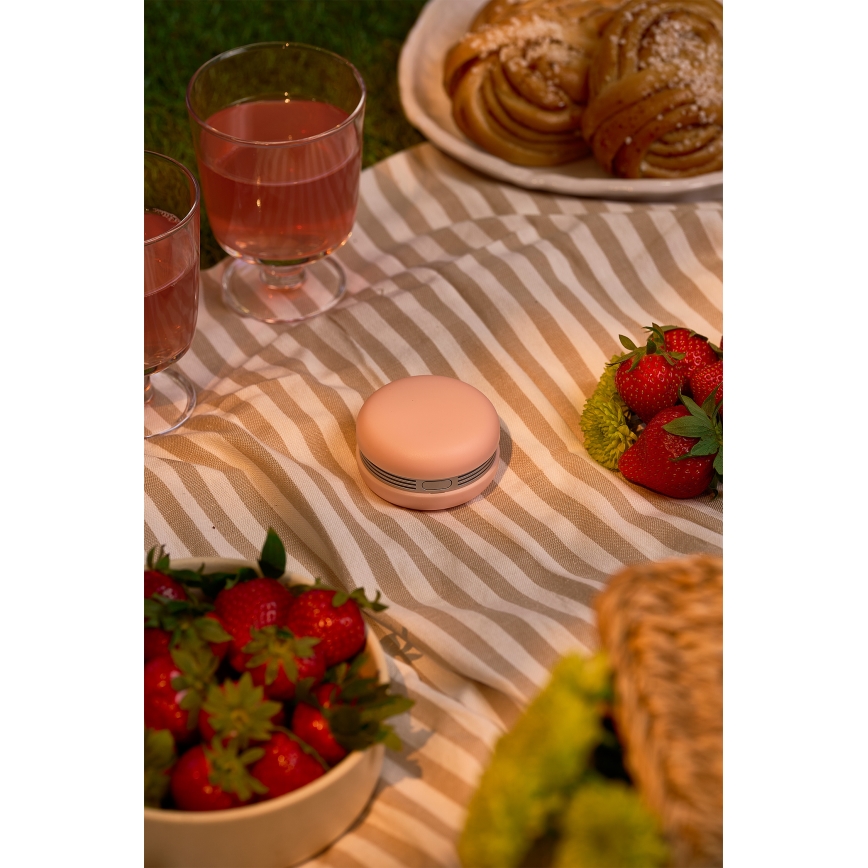 Osram - SMART+ MACARON RGB LED dimbare luidspreker LED/1,75W/3,7V 450 mAh roze