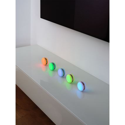 Osram - SMART+ MACARON RGB LED dimbare luidspreker LED/1,75W/3,7V 450 mAh roze