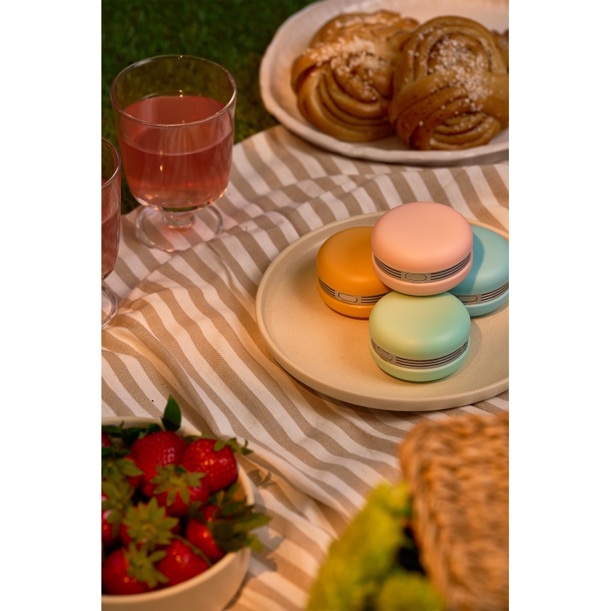Osram - SMART+ MACARON RGB LED dimbare luidspreker LED/1,75W/3,7V 450 mAh roze