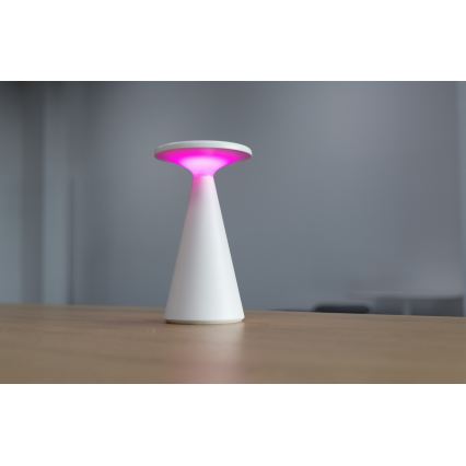 Osram - LED RGB dimbare oplaadbare buitentafellamp met aanraakbediening SMART+ TWIST LED/1,35W/3,7V 1800 mAh IP44