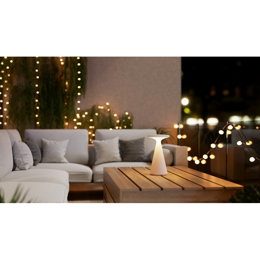 Osram - LED RGB dimbare oplaadbare buitentafellamp met aanraakbediening SMART+ TWIST LED/1,35W/3,7V 1800 mAh IP44
