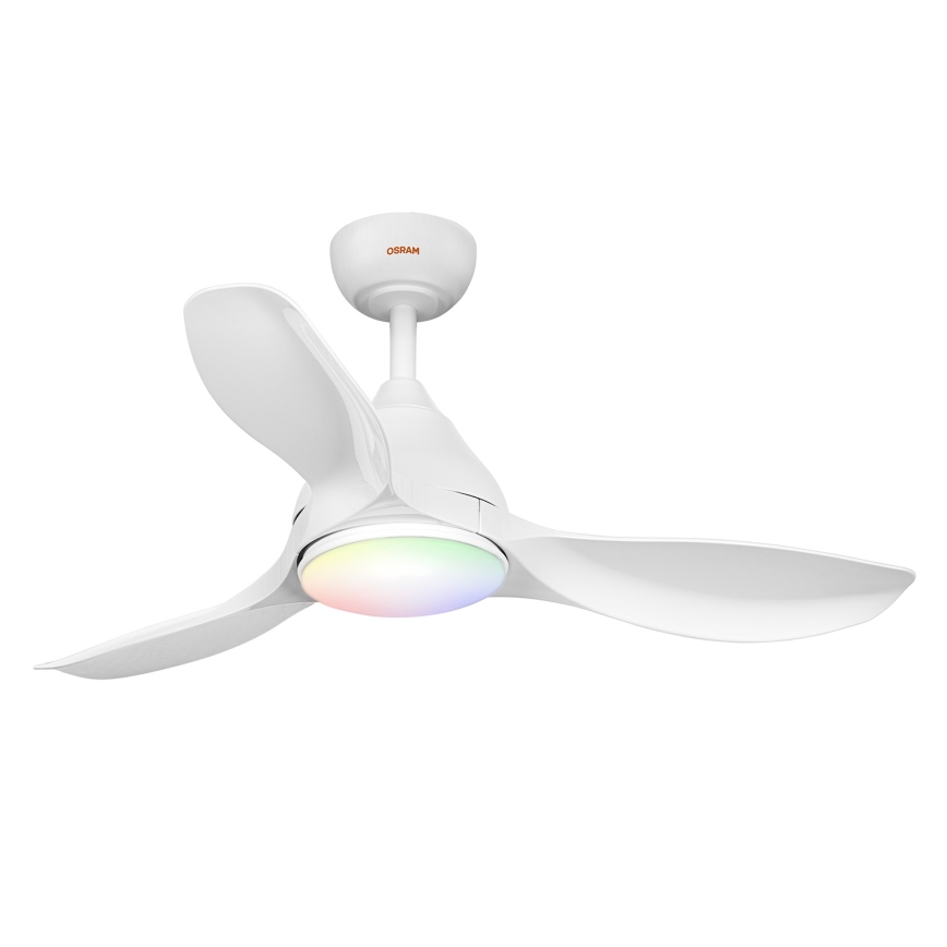Osram - LED RGB dimbare plafondventilator NORDES LED/18W/230V 3000-6500K + afstandsbediening