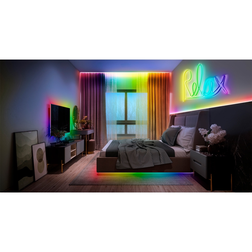 Osram - Dimbare RGB-LED-strip SMART+ MAGIC 3m LED/22W/230V Wi-Fi + afstandsbediening