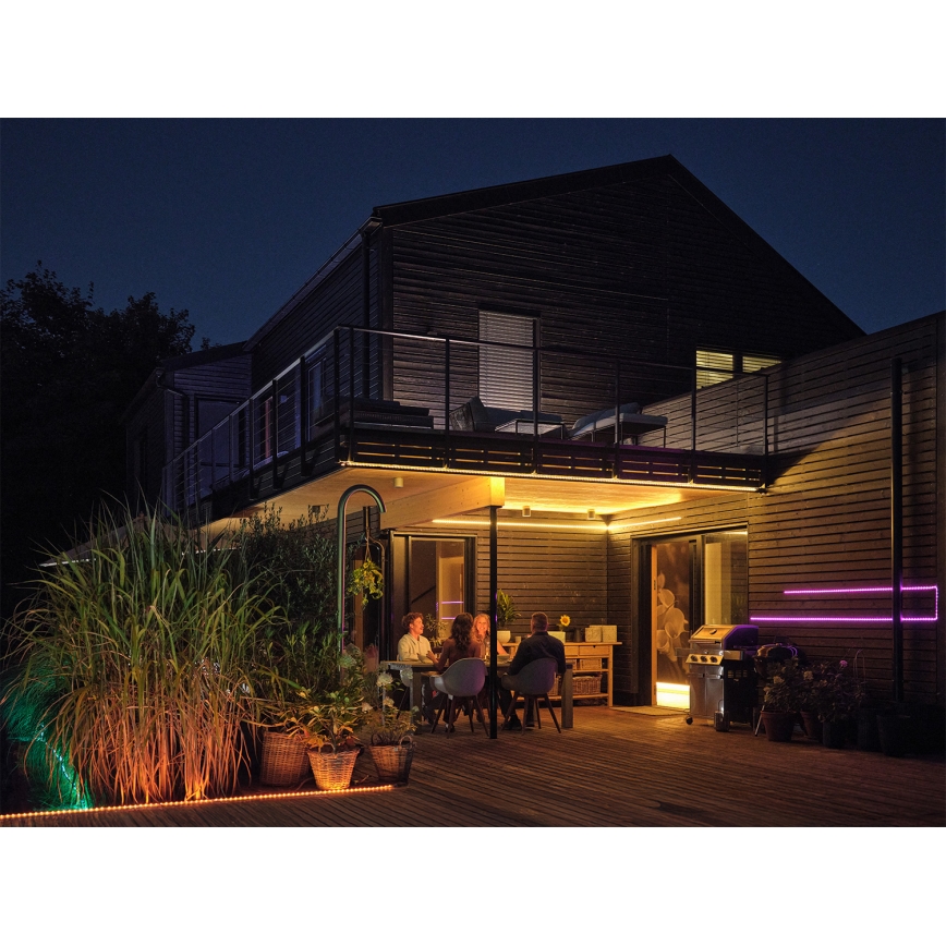 Osram - LED RGB+TW dimbare buiten-LED-strip SMART+ FLEX 3m LED/12,5W/230V 2700-6500K IP44 Wi-Fi