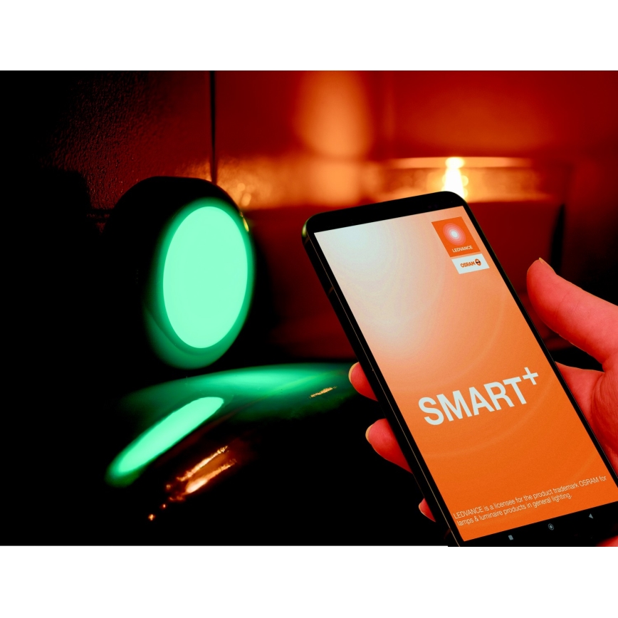 Osram - LED RGBW dimbaar aanraakgevoelig oriëntatielamp SMART+ DOT-IT LED/0,5W/3,7V 300 mAh