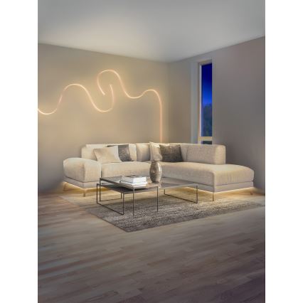 Osram - LED RGBW dimbare buiten-LED-strip SMART+ MAGIC 5m LED/21W/230V IP44 Wi-Fi + afstandsbediening