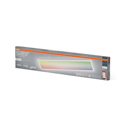Osram - LED RGBW dimbare plafondlamp SMART+ PLANON LED/40W/230V 2800-6500K 98x20 cm Wi-Fi IP54 wit