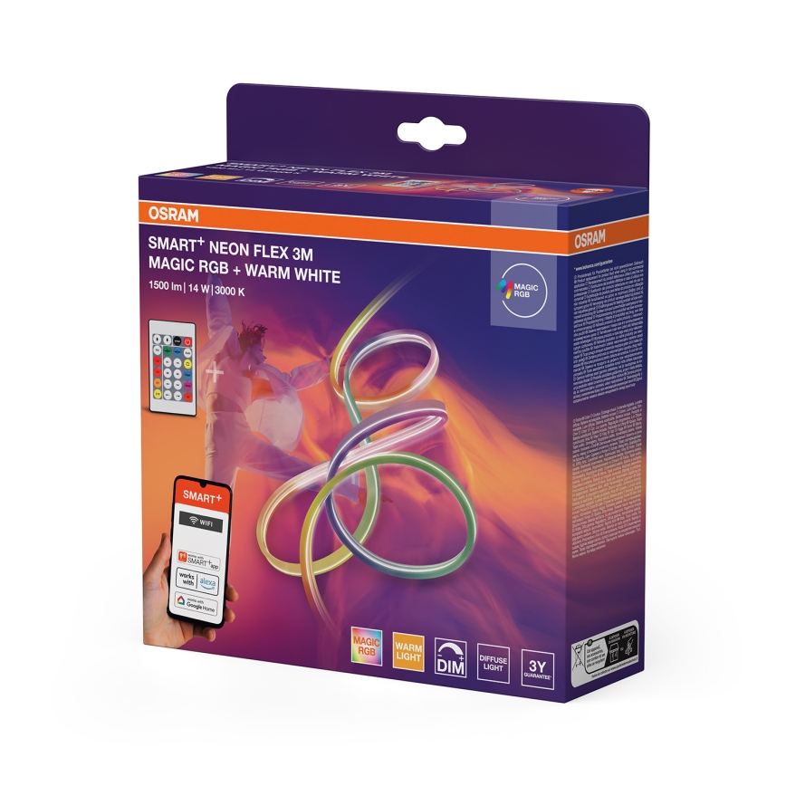 Osram - LED RGBW dimbare buitenstrip SMART+ MAGIC 3m LED/14W/230V IP44 Wi-Fi + afstandsbediening