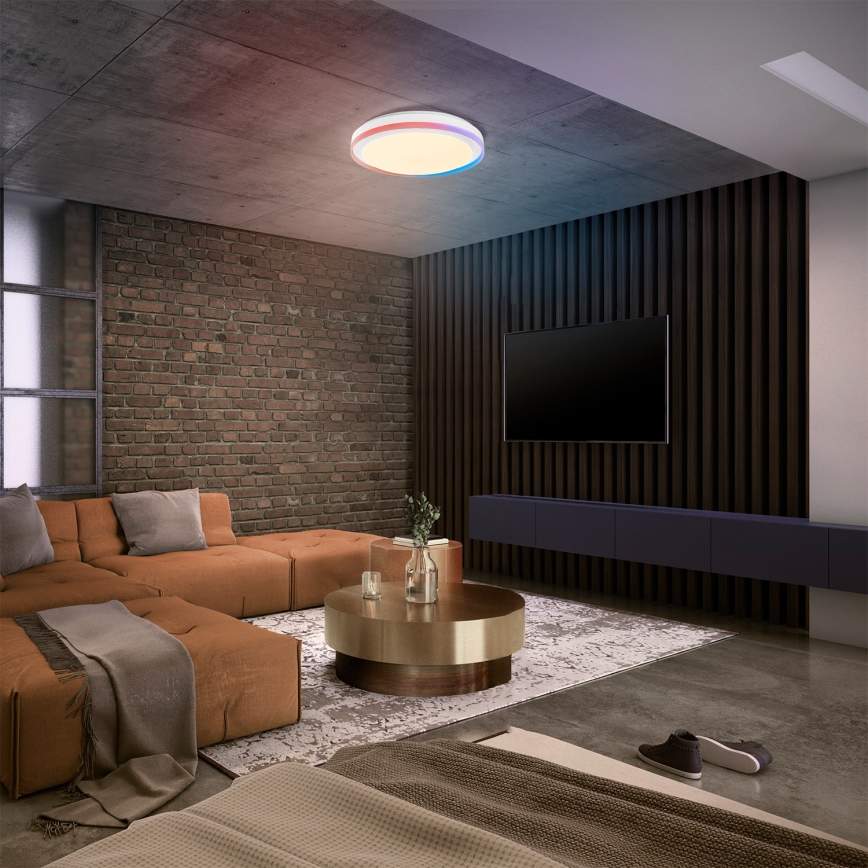 Osram - LED RGBW dimbare plafondlamp SMART+ MAGIC LED/38W/230V Ø 49 cm wit 2700-6500K Wi-Fi
