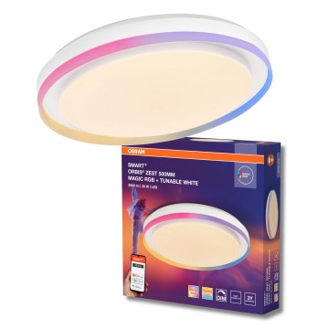 Osram - LED RGBW dimbare plafondlamp SMART+ MAGIC LED/38W/230V Ø 49 cm wit 2700-6500K Wi-Fi