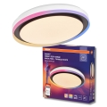 Osram - LED RGBW dimbare plafondlamp SMART+ MAGIC LED/38W/230V Ø 49 cm zwart 2700-6500K Wi-Fi
