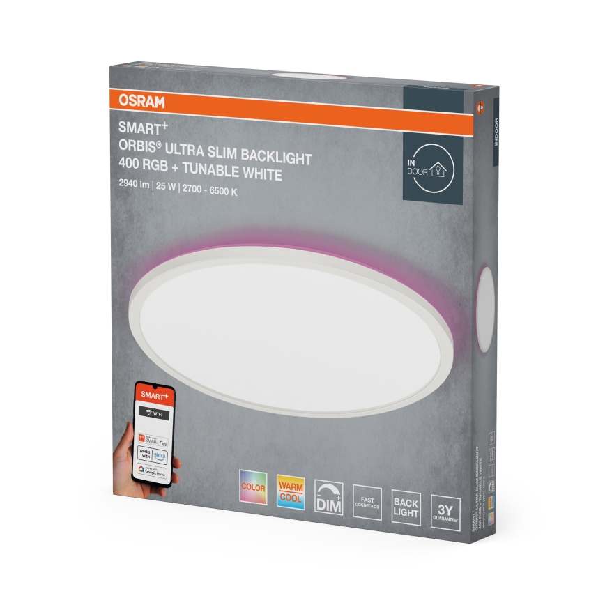 Osram - SMART+ ORBIS LED RGBW dimbare plafondlamp LED/25W/230V Ø 40 cm 2700-6500K Wi-Fi