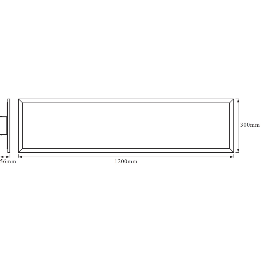 Osram - LED RGBW dimbare plafondlamp SMART+ PLANON LED/36W/230V 120x30 cm Wi-Fi