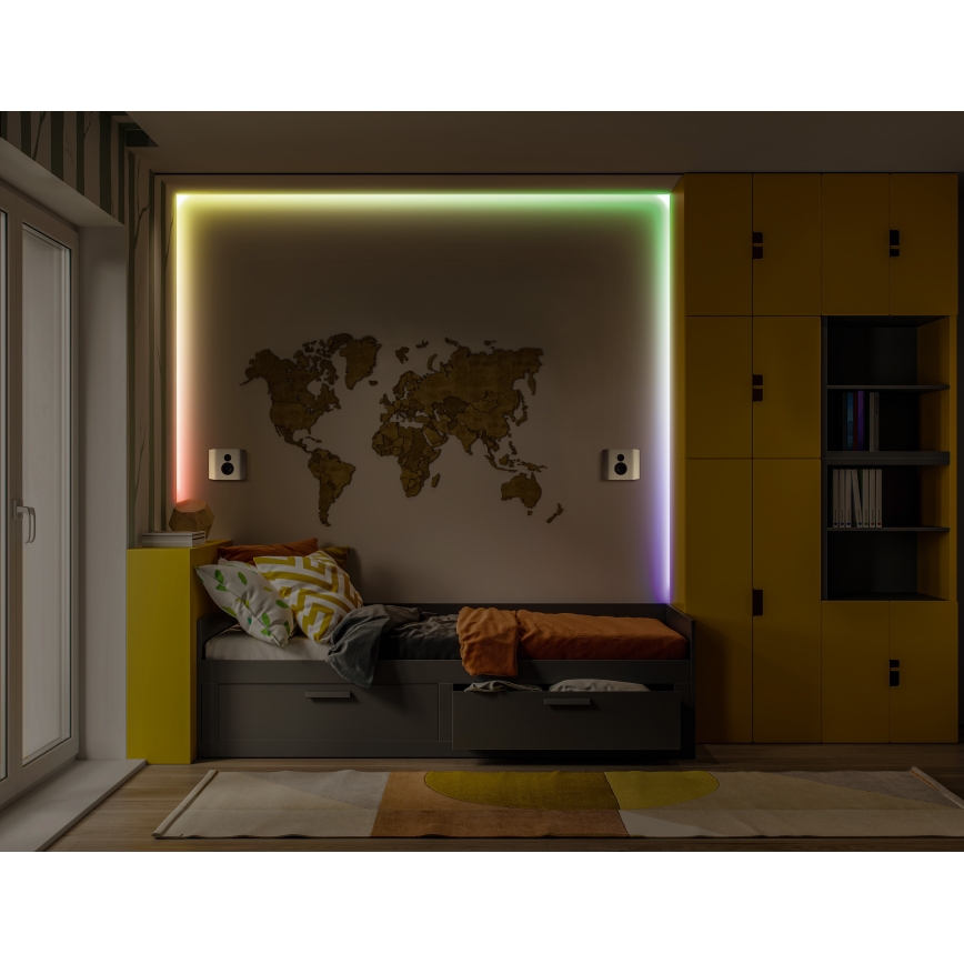 Osram - LED RGBW dimbare strip FLEX 3m LED/10W/230V + afstandsbediening