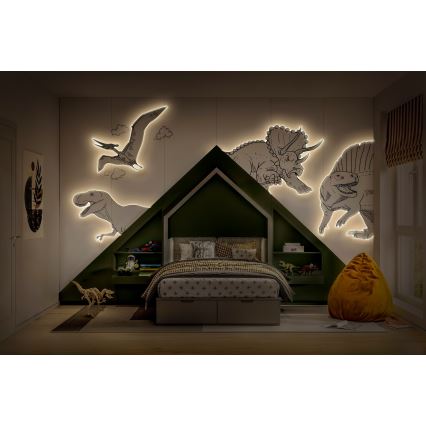 Osram - LED RGBW dimbare strip FLEX 5m LED/10W/230V + afstandsbediening